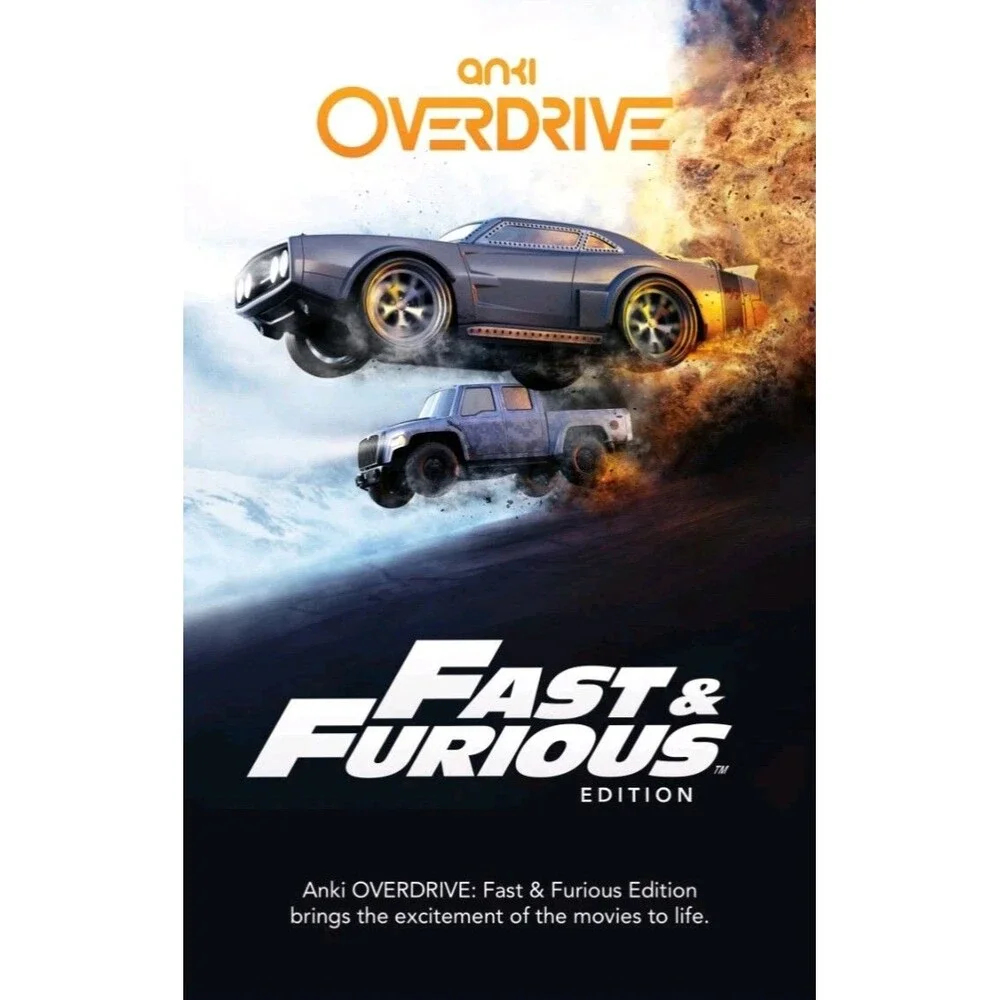 Anki Overdrive Fast & Furious Edition Super Car Remote Control Cars Promo Poster
